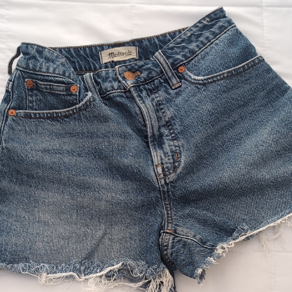 Madewell Classic Blue Denim Shorts